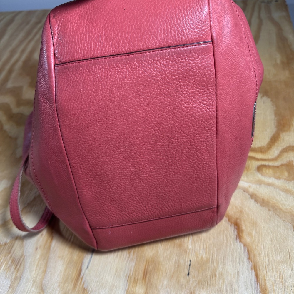 Coach Park Leather Carrie Tote Pink Pebbled Leather Shoulder Bag F23284 - Picture 6 of 11